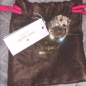 Kate spade polar bear ring!